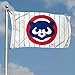 Chicago Cubs Vintage 80s Logo Flag and Banner