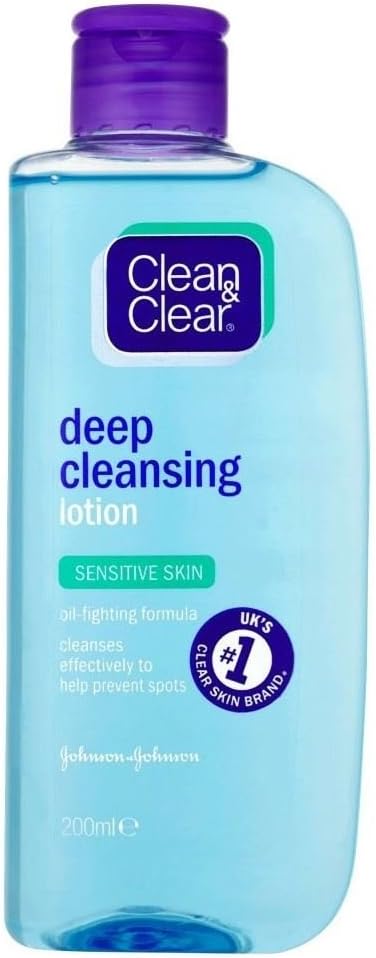 clean & clear deep cleansing lotion