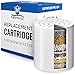 20 Stage Universal Replacement Cartridge with Vitamin C for Shower Filter - Water Softener Cartridge Removes Chlorine - Reduces Fluoride & Chloramine
