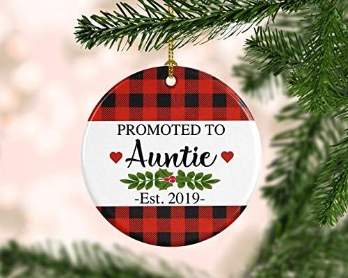 christmas ornament baby announcement