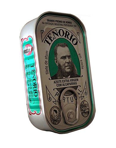 Tuna fillet in olive oil with capers Premium line 3 tins x 120 g, Tenorio / Portugal - Thumbnail 3