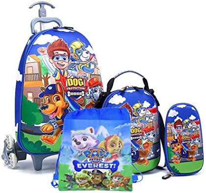 paw patrol trolley school bag