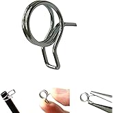 Heeqinn 1/4" Irrigation Hose Clamp, Firm and Leak-Proof, Easy to Install, Solution for Leaking of Drip Irrigation Kit Connect