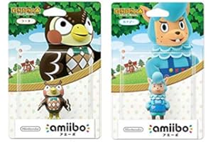 Animal Crossing 2 Pack Set [Blathers/Cyrus] Series for Nintendo Switch -Switch Lite -WiiU- 3DS [Japan Import]