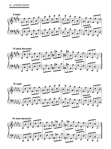 Junior Hanon: For the piano: The Virtuoso Pianist in 60 Exercises Arranged in a Simplified and Condensed Format - Image 5