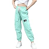 BINPAW Girls Cargo Jogger Pants 6-16 Years