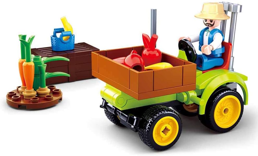 Sluban FRUIT CART (80pcs), Multicoloured, Small