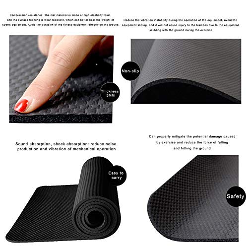 LLDWORK-Exercise-Equipment-Mat-Heavy-Duty-Treadmill-Exercise-Bike-Equipment-Mat-for-Home-Gym-Floors-Protection-60-x-180cm