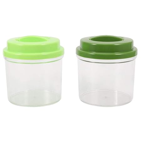 Jeffergarden 2pcs Contenedores de nevera de almacenamiento de ...