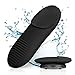 Facial Cleansing Brush, Beiwin Silicone Sonic Face Brush Cleanser Anti-aging Massager with Gentle Exfoliating Wireless Charger Waterproof Black