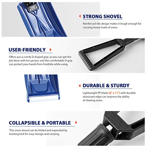 2 ORIENTOOLS+Collapsible+Aluminum+Accessory+Recreational