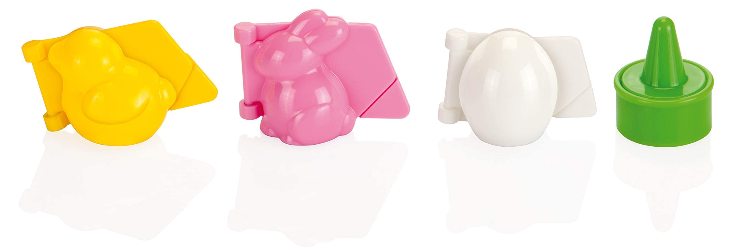 Tescoma Moulds for Filled Cookies, 3 Easter Shapes Delicia, Assorted, 21 x 17 x 4 cm