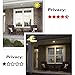 Coavas Solar Film One Way Mirror Film Non Adhesive Static Cling Heat Control Sun Blocking Glare Reduction Anti UV Window Tint Removable for Home and Office, 17.7