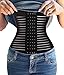 Gotoly Quick Weight Loss Body Shaper Belly Waist Trainer Training Women (2XL, Black)