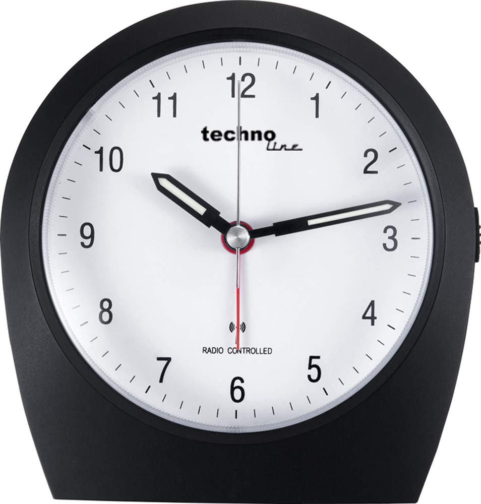 Technoline WT 758 Remote-Control Alarm Clock Black