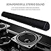 Sound Bar, BYL 80W Home Theater Soundbar System with IR Learning Function, Wired and Wireless Bluetooth Audio Speaker (Treble/Bass Adjustable,34-Inch, 2018 Beef Up Version)thumb 1