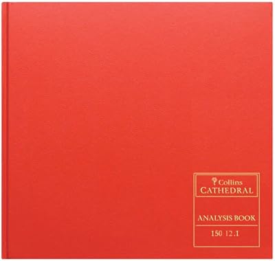 Collins Cathedral 150 Series ABA 12 Cash Columns Red 150/12.1 Accounting Book