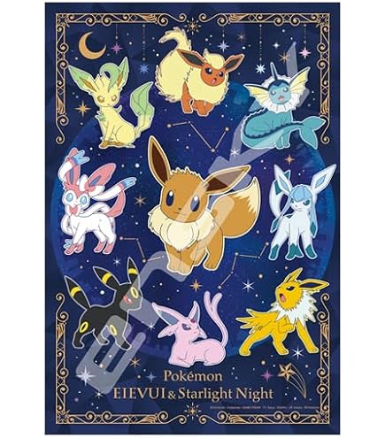 Amazon.com: ensky 1000 Piece Art Crystal Jigsaw Puzzle Pokemon