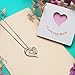Mother's Day Gifts, I Love You Mom Heart Pendant Necklace for Mothers Birthday Gifts from Daughter Son, Jewelry for women, Gifts for mom, Grandma, Thanksgiving, Christmas, Anniversary Day Gifts