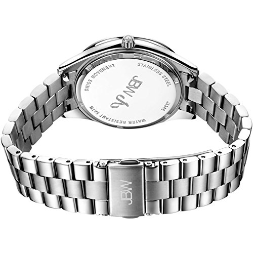 JBW-Luxury-Womens-Cristal-012-Carat-Diamond-Wrist-Watch-with-Stainless-Steel-Link-Bracelet
