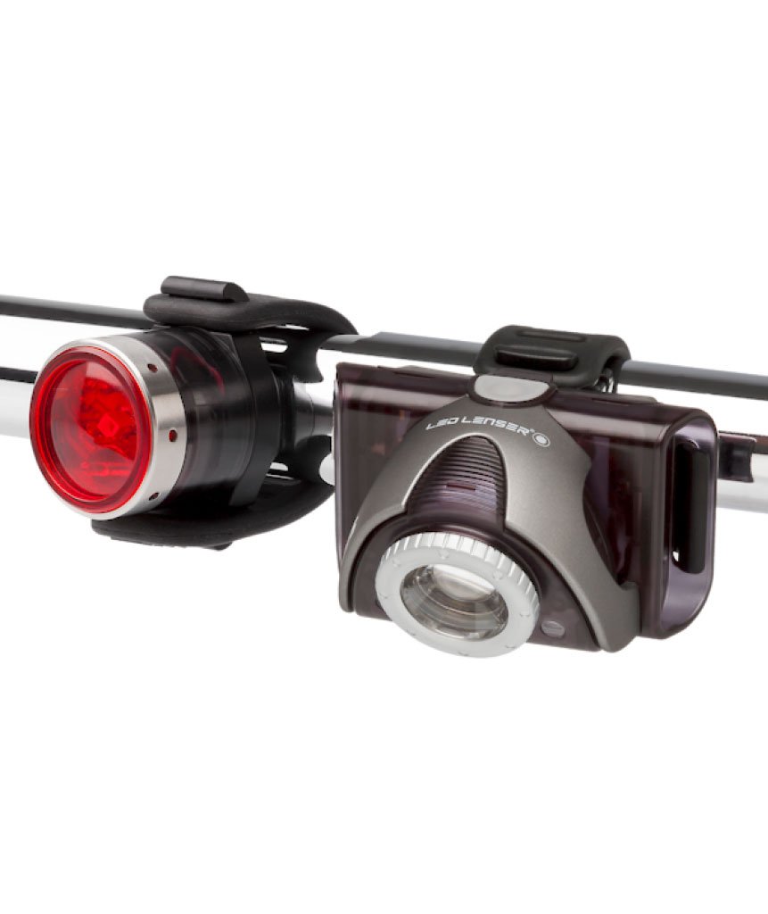 LED Lenser SEO b5r-b2r Lighting Set Front + Rear Lamp