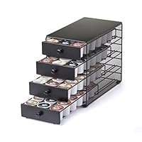 Nifty 4-Tier 72 K-Cup Capacity Storage Drawer, Black