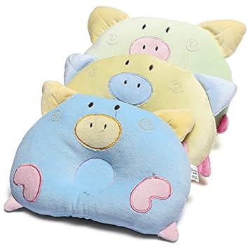 Amazon Com Soft Newborn Baby Round Pillow Sleeping Support