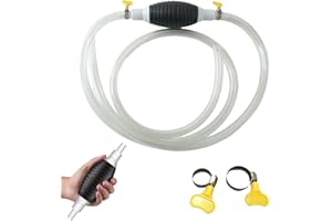 COLODAY Multifunction Liquid Sucker Pump, 2024 New Portable Siphon Pump Manual Fuel Transfer Pump, Upgrade Manual Fuel Transfer Pump Gasoline Transfer Pump for Gas Petrol Diesel (4.9ft)