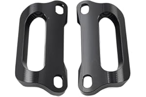 Rbanna1 Tie-Down Racing Hooks Tie Down Trailer CNC Black For BMW S1000RR M1000RR 2009-2023