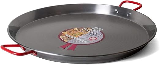 Garcima 22-Inch Carbon Steel Paella Pan 