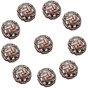 Amazon Com Cskb Bronze 10pcs1 4 Celtic Scottish Shield Shape