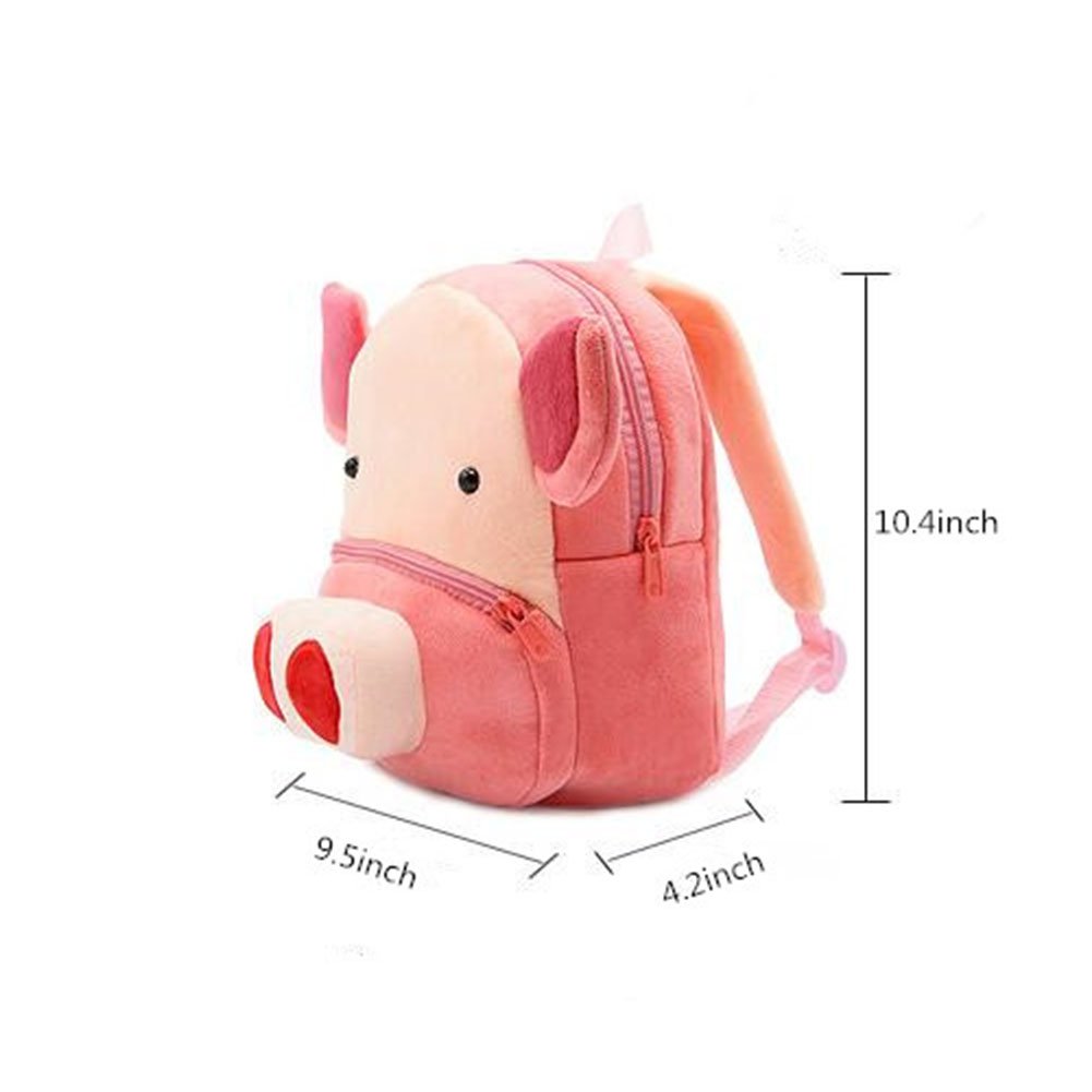 Kid Backpack Toddler Pre School Children Backpacks Baby Boys Girls School Backpacks Dog /Cute Little Bees (Pig)