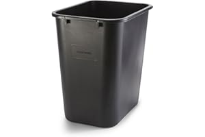 Brighton Professional Wastebasket, Black, 7 gal. by Staples