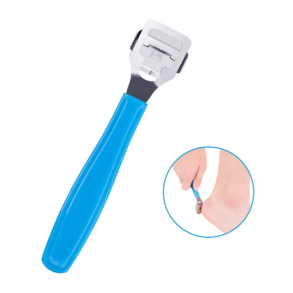 ANNMEXX 9 IN 1 Professional Cuticle Remover, Pedicure Kit, Cuticle Trimmer, Callus Remover for Feet, Foot File, Can Be Used on Dry and Wet Feet Skin : Beauty