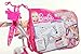 Barbie Girl's Bike, Pink/White, 12-Inch