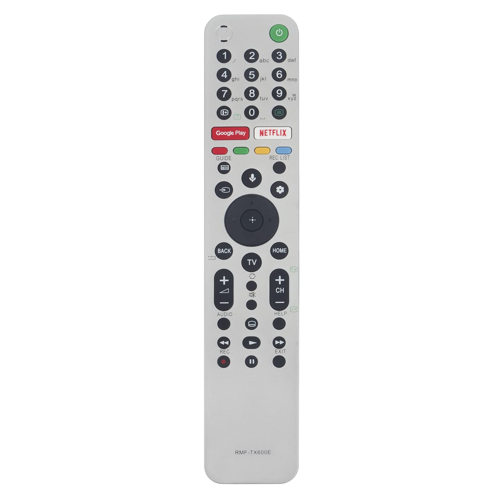 ALLIMITY Voice Remote Control Replace fit for Sony Bravia TV KD-85ZG9 KD-98ZG9 KD-55XG8588 KD-55XG8599 KD-55XG9505 KD-65XG9505 KD-75XG8588 KD-75XG8599 KD-75XG9505 KD-85XG9505 RMF-TX600E
