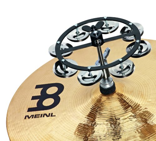 Meinl Cymbals HTHH1BK Mountable Hihat Tambourine with Steel Jingles (VIDEO) - //coolthings.us