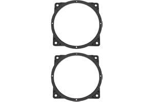 AS Axis Spindleon 2 Pcs Car 6.5 Inch Speaker Adapter Bracket Compatible with Hyundai i10 Compatible with KIA Carens