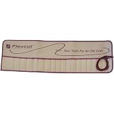 Flexcut Wood Carving Tools | Pocket Tool Roll, Fits 18 SK Unhandled Gouges and 1 Interchangable Handle | Woodcarving Tools and Supplies | SK200 | Made in the U.S.A. for Wood Carvers and Hobbyists