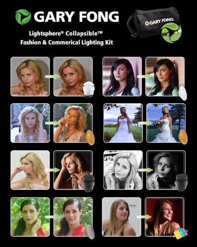 Gary Fong Fashion and Commercial Lighting Flash Modifying Kit (Black/White/Gray/Amber)