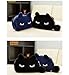 Sleepy Kitty Cat Clutch Handbag Purse Makeup Bag Cute Kawaii K-Wave Cosmetic Pouch Kitten Fashion