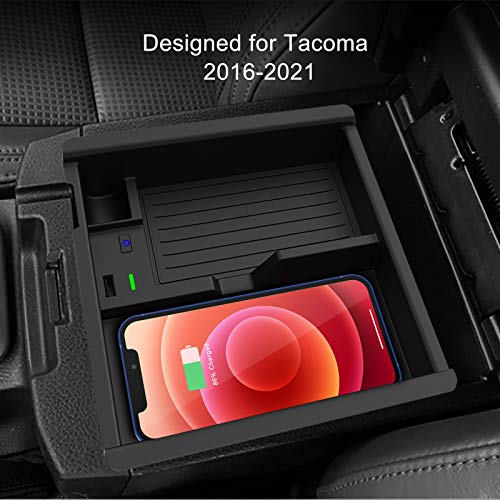 CarQiWireless 2021 Upgrades Wireless Charger/Center Console Organizer