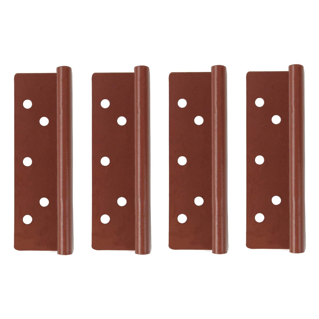 kilofly 4 PCS Wooden Bed Frame Post Double Hook Slot Hardware Attachment Bracket