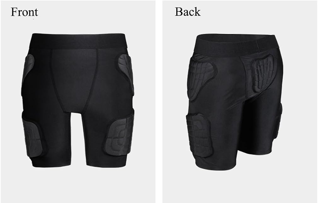 yingfeg bb Kids Padded Compression Shorts Protective Underwear Hip Butt Pad Short Pants : Clothing