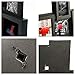 PETAFLOP 12 Openings 4x6 Picture Frames Collage Black Multi Frame 4 x 6, Wall Mounted Vertically or Horizontally