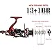 Sougayilang Spinning Fishing Reel - Ultra Smooth 13+1 Shielded Bearings, Light Weight Powerful Anti-Corrosion Alloy Construction Body，Non-Slip EVA Knob for Saltwater Freshwater Bass Fishing