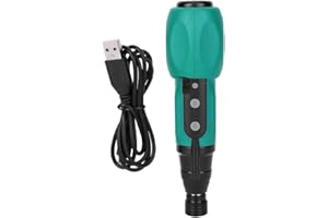 Tyenaza Cordless Power Screwdriver, USB Mini Handheld Magnetic Electric Screwdriver Drill Kit DIY Power Tool, Motorized Screw