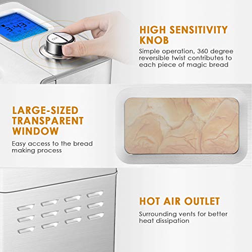 5 One+Knob+Operation+Large+Sized+Removable+Dispenser+Stainless