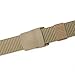JasGood Mens Nylon 1.5in Width Adjustable Belt With Military Plastic Buckles