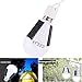 VIPMOON 2 Pack 12W Outdoor Solar LED Bulb Portable Solar Lamp for Camping, Hiking, Emergency, Hurricanes, Power Outage, Water Resistant, White